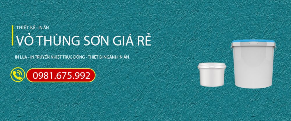 Nghệ thuật sắp xếp thông tin kỹ thuật trên vỏ thùng sơn