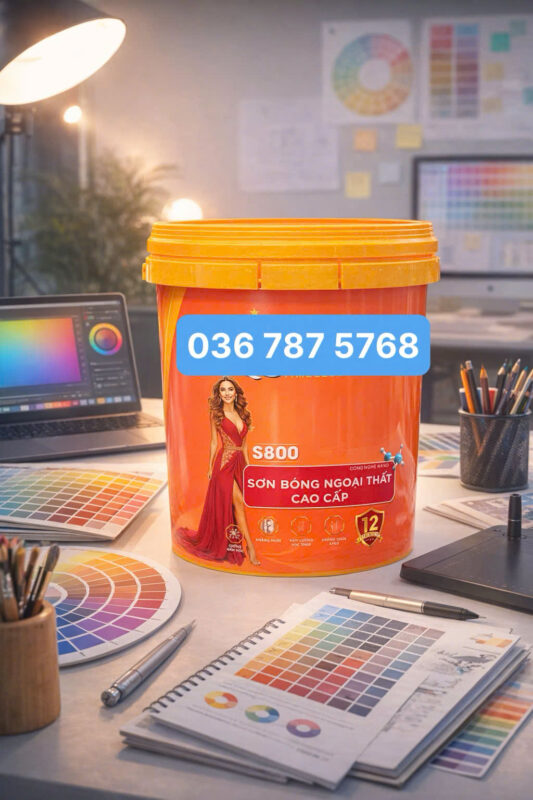 In ấn vỏ thùng sơn 18 lít – Giải pháp bao bì chuyên nghiệp cho thương hiệu sơn