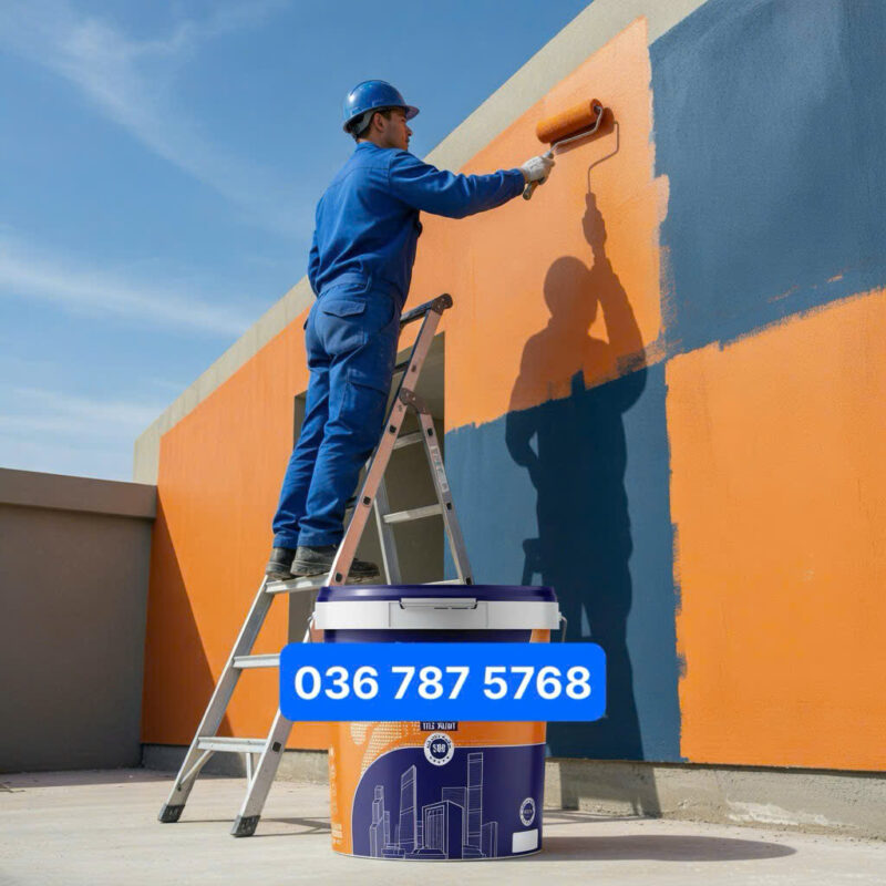 In vỏ thùng sơn trong khuôn 5 lít, 10 lít, 18 lít – Công nghệ bao bì hiện đại cho ngành sơn