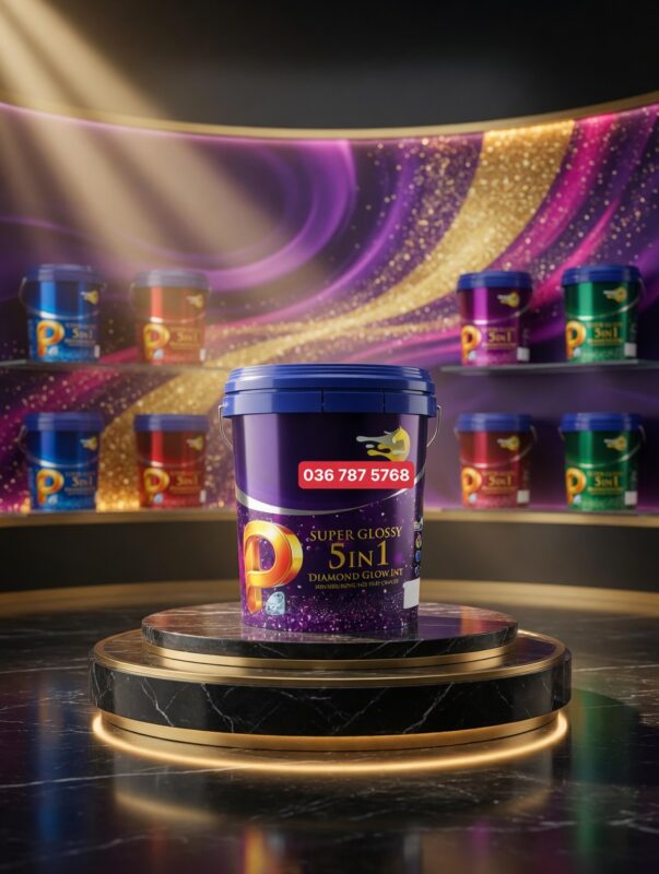 Thiết kế vỏ thùng sơn không chỉ đẹp mà còn giúp tăng khả năng nhận diện thương hiệu trên thị trường